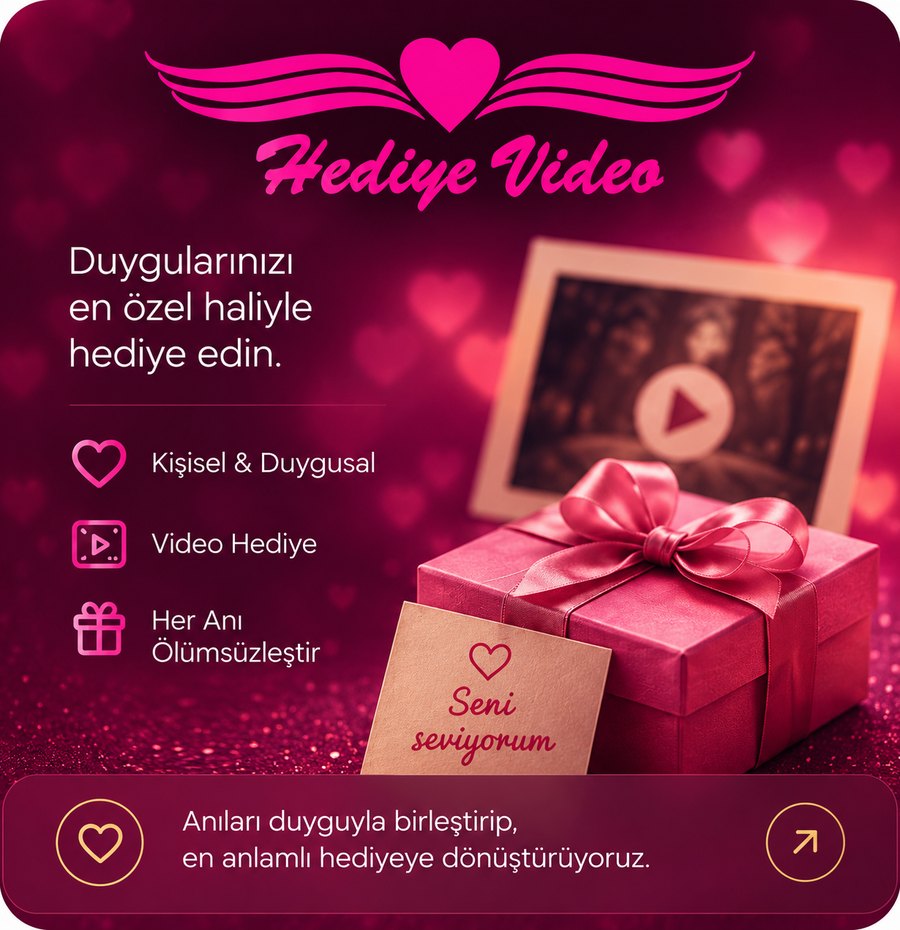 Hediye Video — personal and emotional video gifts